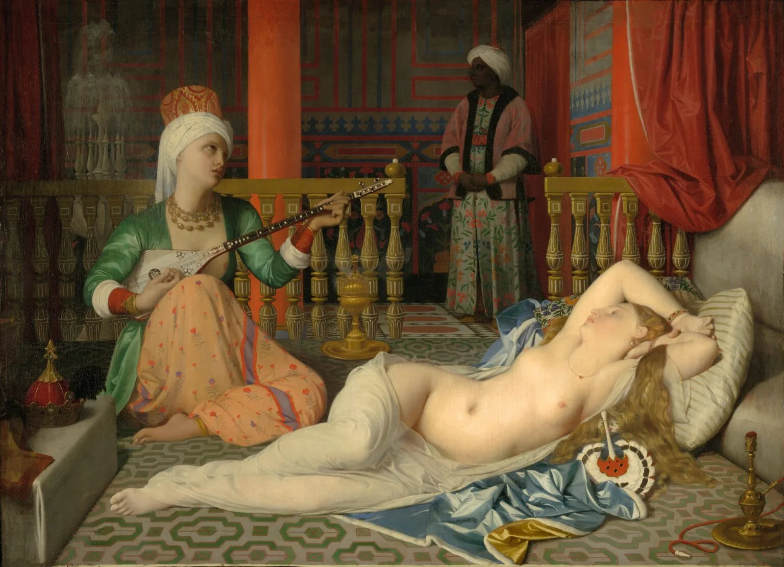 Jean-Auguste-Dominique Ingres, L'Odalisque à l'esclave